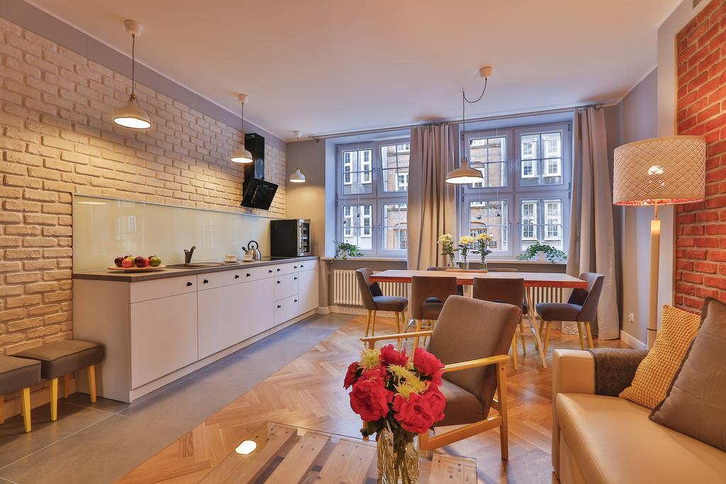 Apartament Bursztynowy Mariacka Old Town Gdansk Habitación foto